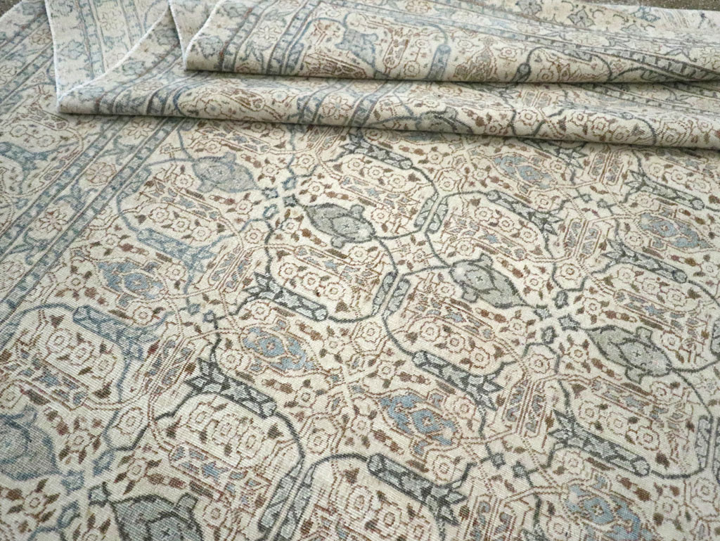 Vintage Persian Tabriz Carpet, No.30572 - Galerie Shabab