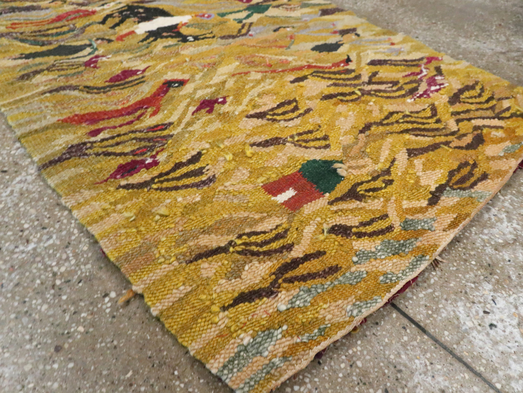 Vintage Bulgarian Tapestry, No.30576 - Galerie Shabab