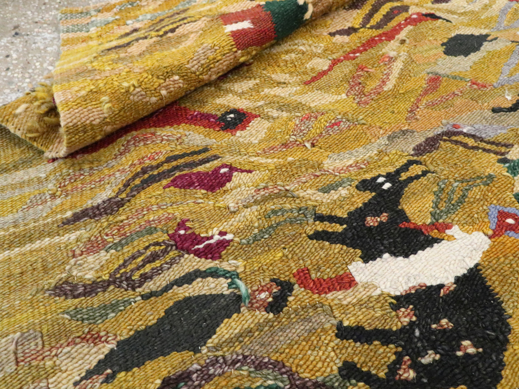 Vintage Bulgarian Tapestry, No.30576 - Galerie Shabab