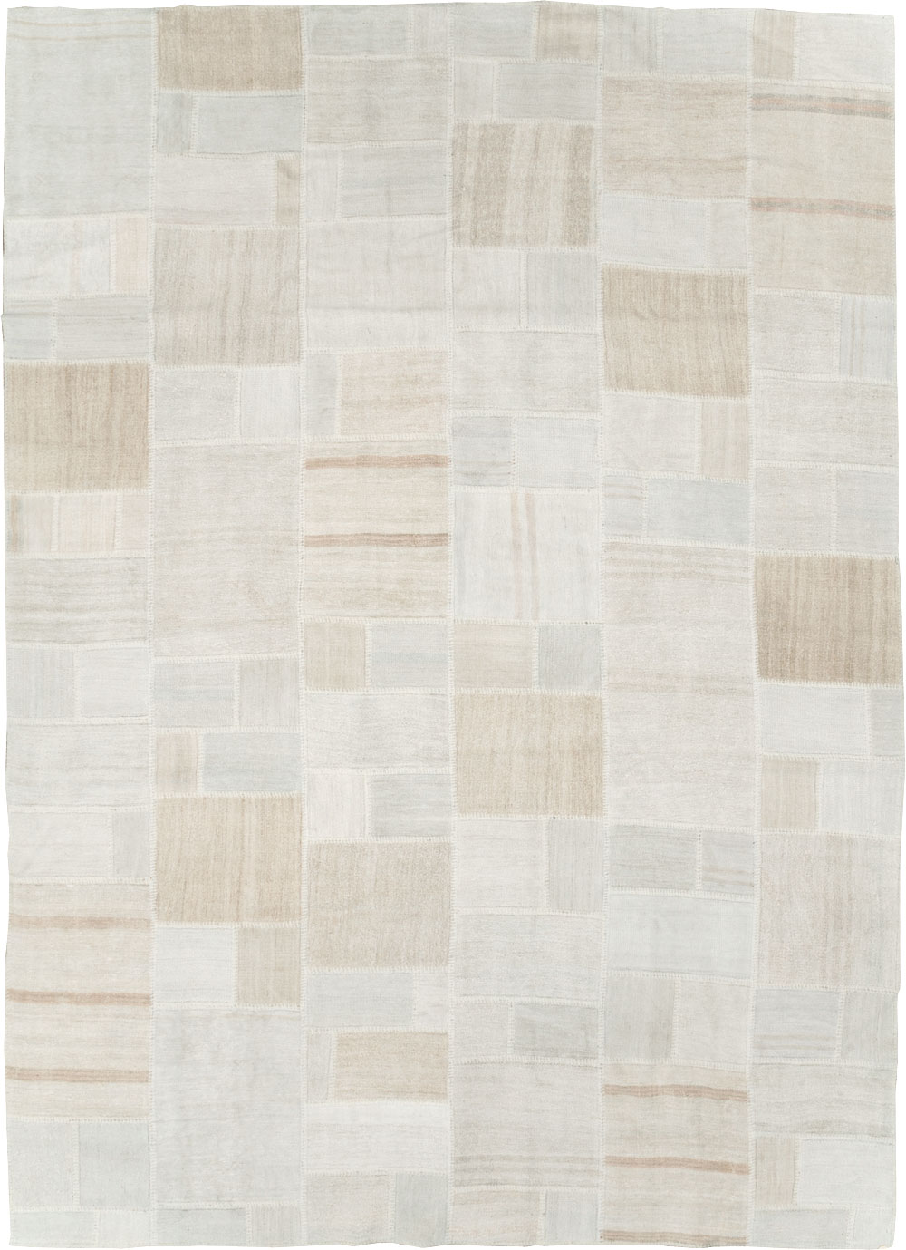 Modern Turkish Flatweave Kilim Room Size Carpet, No.30578 - Galerie Shabab