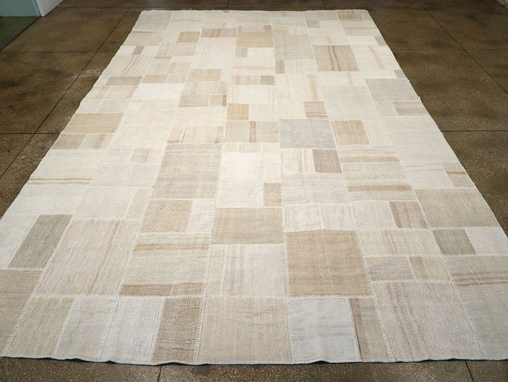 Modern Turkish Flatweave Kilim, No.30579 - Galerie Shabab