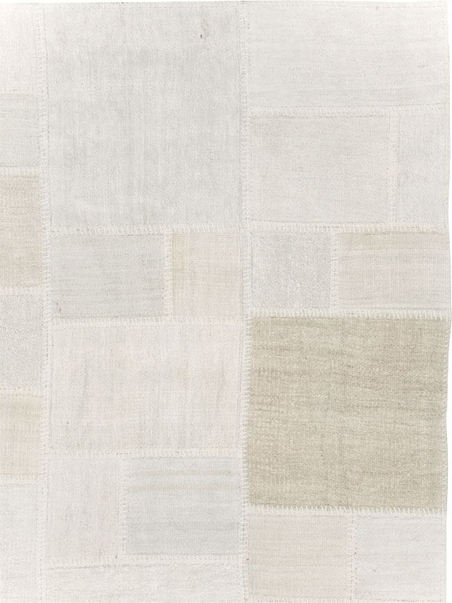 Modern Turkish Flatweave Kilim Room Size Carpet, No.30582 - Galerie Shabab