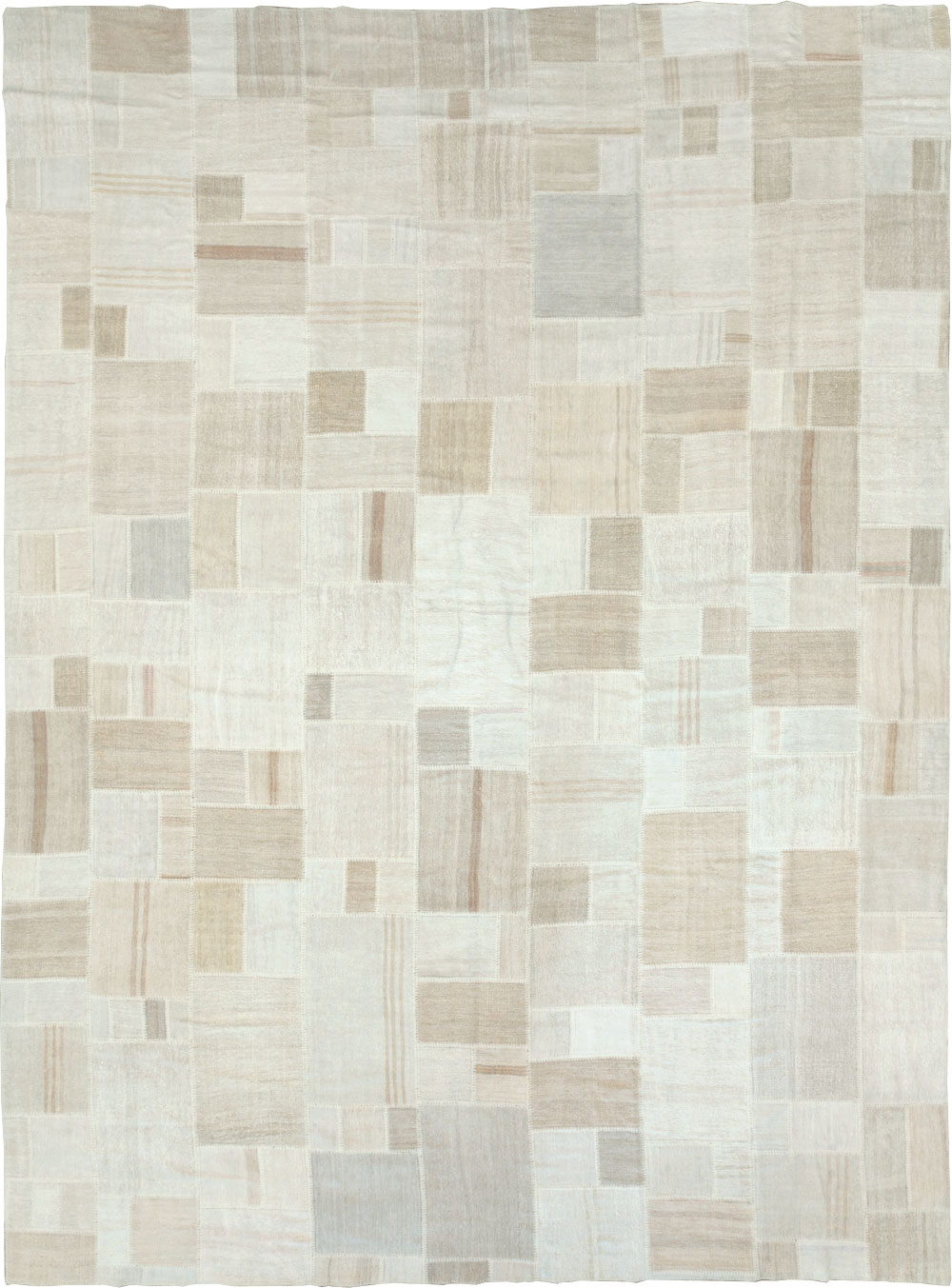 Contemporary Turkish Flatweave Large Room Size Carpet, No.30585 - Galerie Shabab