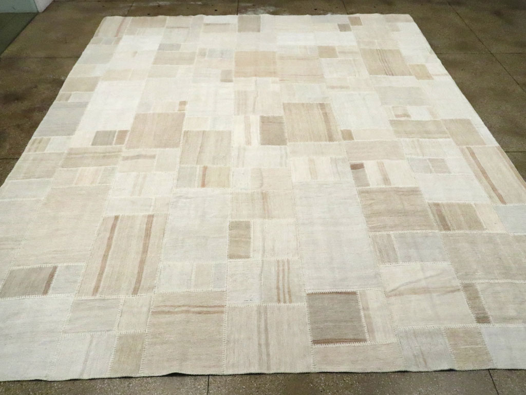 Modern Turkish Flatweave Kilim, No.30587 - Galerie Shabab