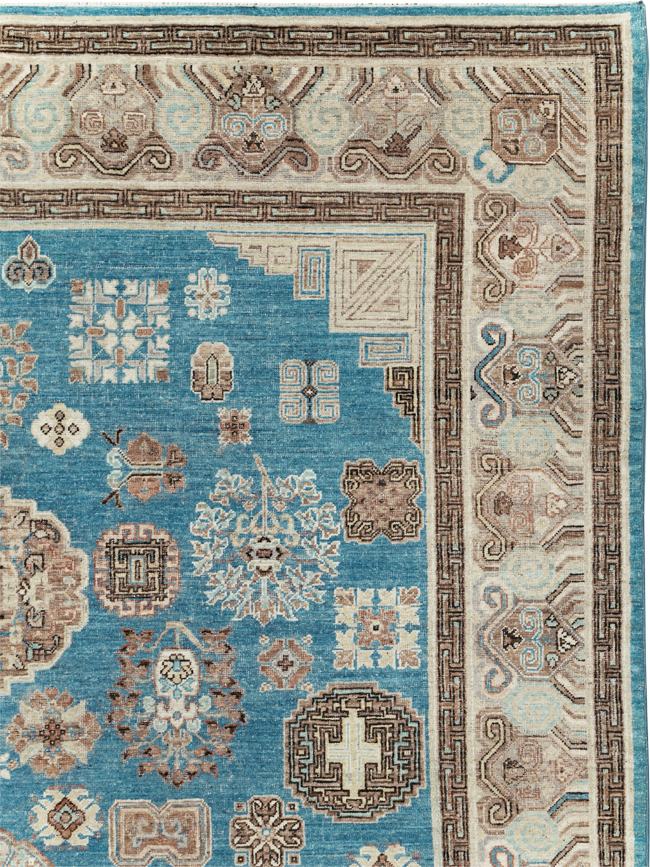 Modern Khotan Carpet, No.30590 - Galerie Shabab