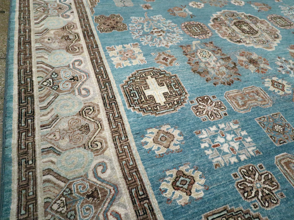 Modern Khotan Carpet, No.30590 - Galerie Shabab