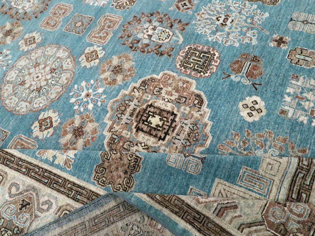 Modern Khotan Carpet, No.30590 - Galerie Shabab