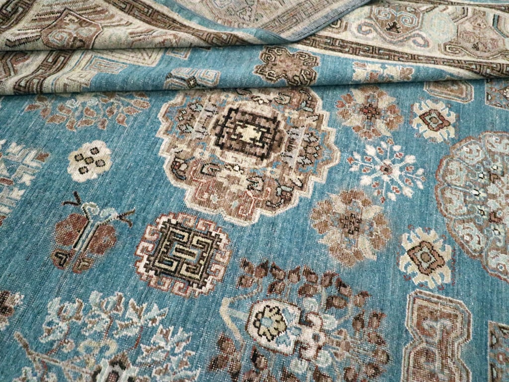 Modern Khotan Carpet, No.30590 - Galerie Shabab