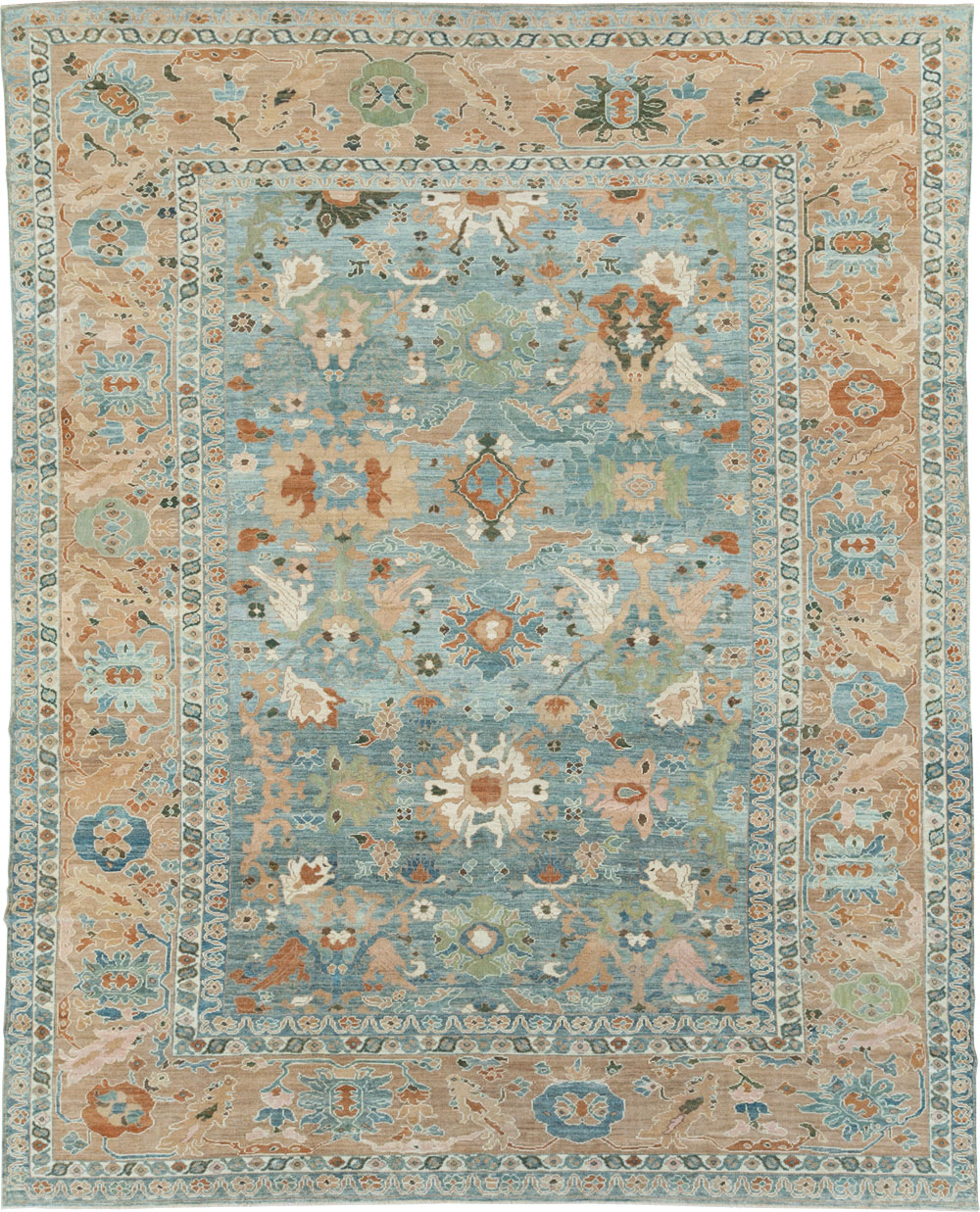 Modern Persian Sultanabad Large Room Size Carpet, No.30594 - Galerie Shabab