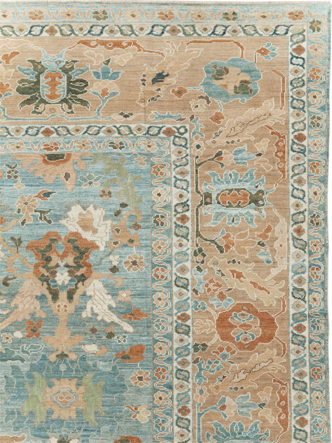 Modern Persian Sultanabad Large Room Size Carpet, No.30594 - Galerie Shabab