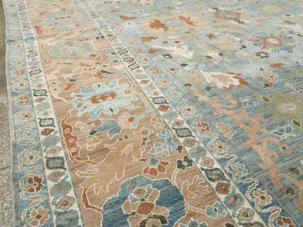 Modern Persian Sultanabad Large Room Size Carpet, No.30594 - Galerie Shabab