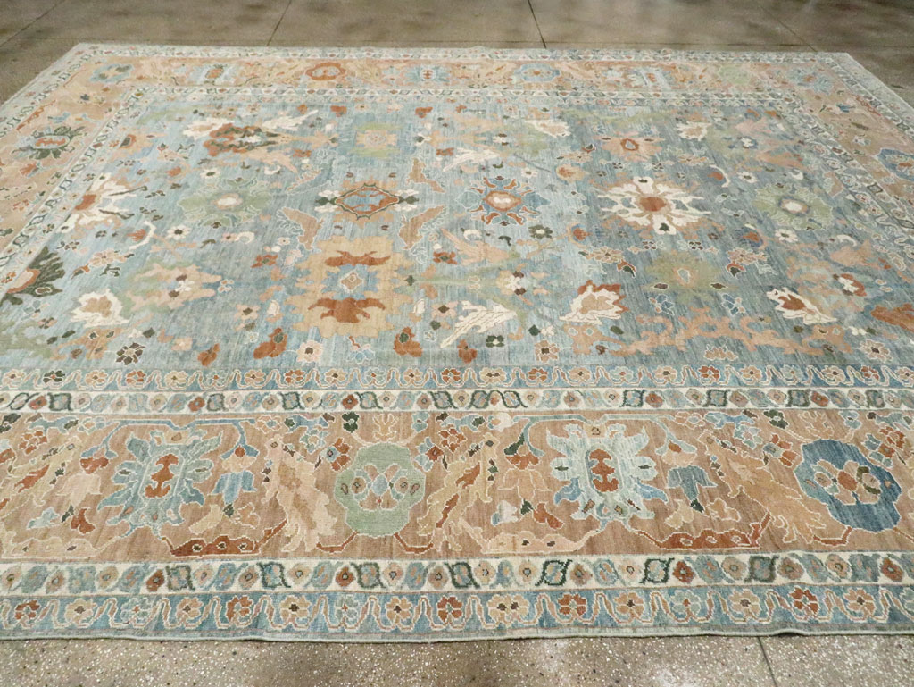 Modern Persian Sultanabad Large Room Size Carpet, No.30594 - Galerie Shabab