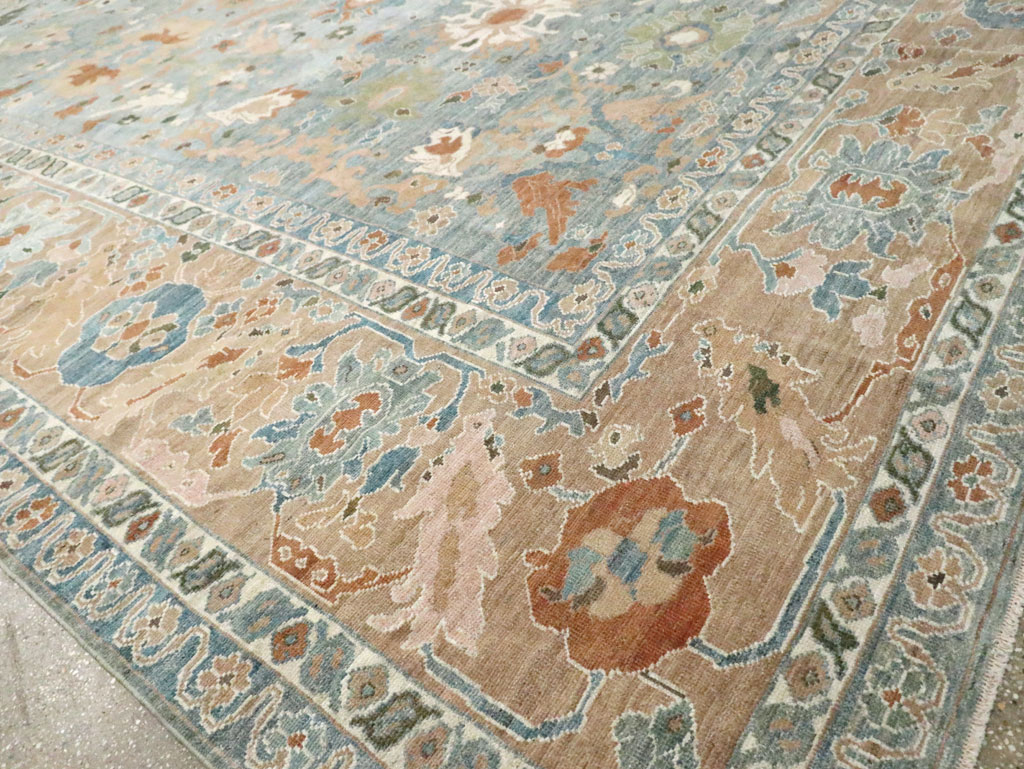 Modern Persian Sultanabad Large Room Size Carpet, No.30594 - Galerie Shabab