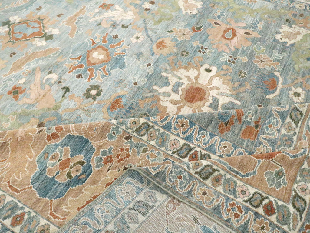Modern Persian Sultanabad Large Room Size Carpet, No.30594 - Galerie Shabab
