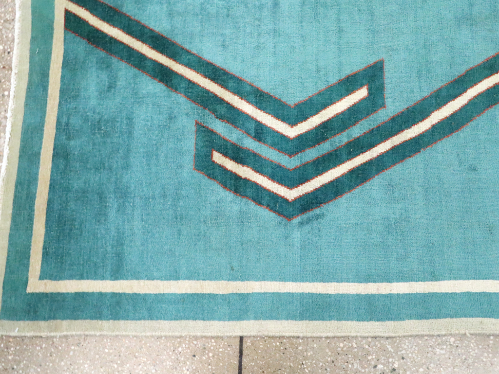 Vintage Persian Art Deco Rug, No.30595 - Galerie Shabab