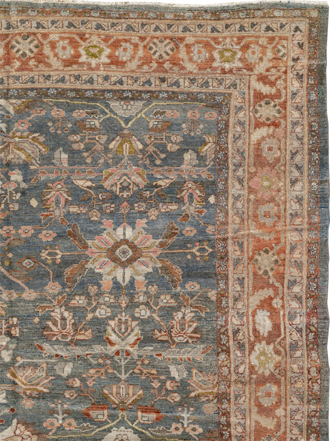 Antique Persian Bibikabad Room Size Carpet, No.30597 - Galerie Shabab