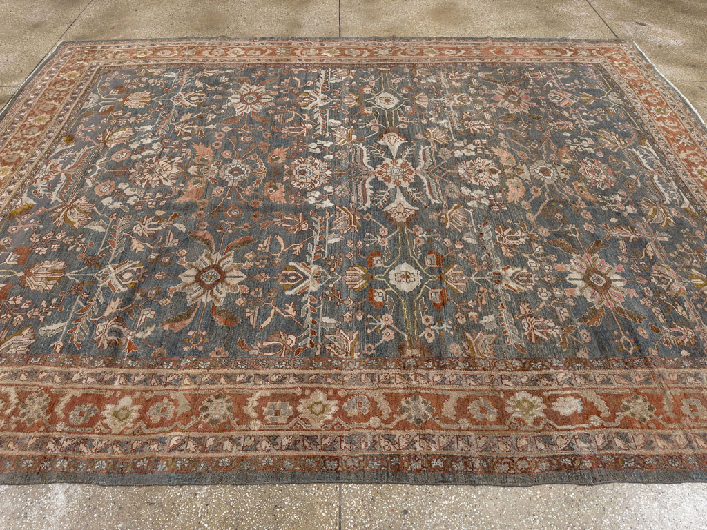 Antique Persian Bibikabad Room Size Carpet, No.30597 - Galerie Shabab