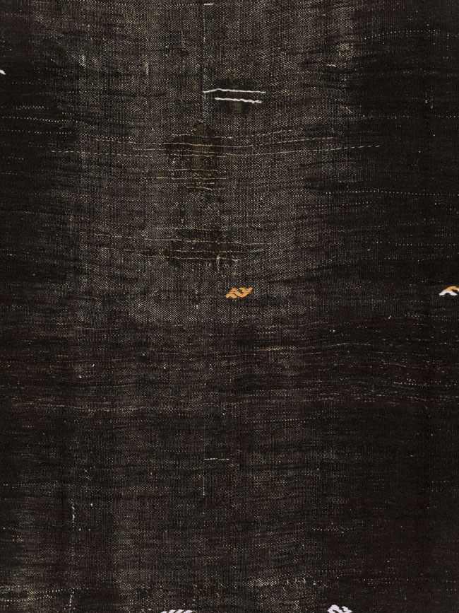 Vintage Turkish Flatweave Kilim Small Room Size Carpet, No.30600 - Galerie Shabab