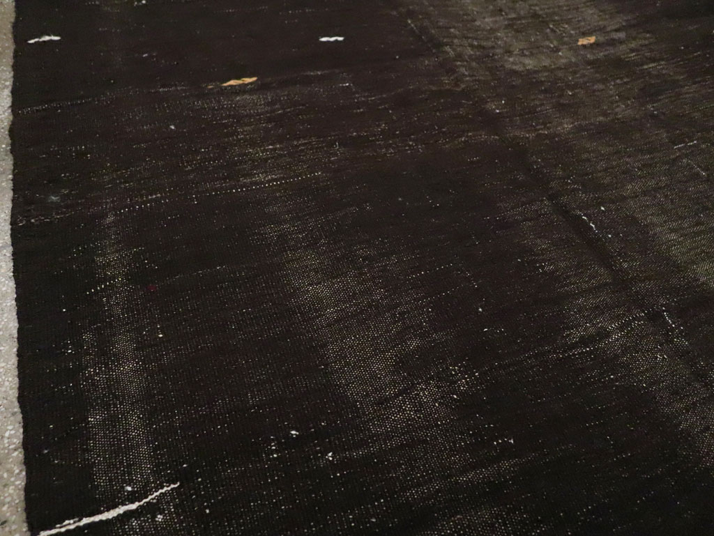 Vintage Turkish Flatweave Kilim Small Room Size Carpet, No.30600 - Galerie Shabab