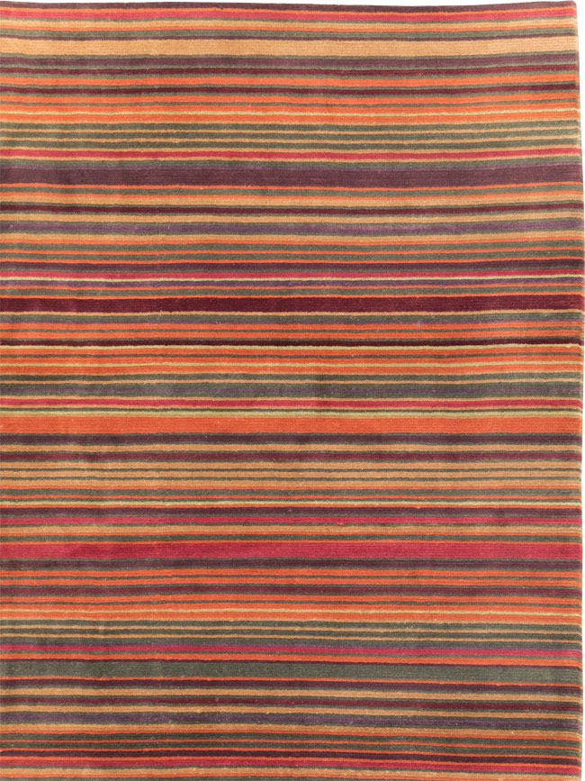 Modern Tibetan Room Size Carpet, No.30602 - Galerie Shabab