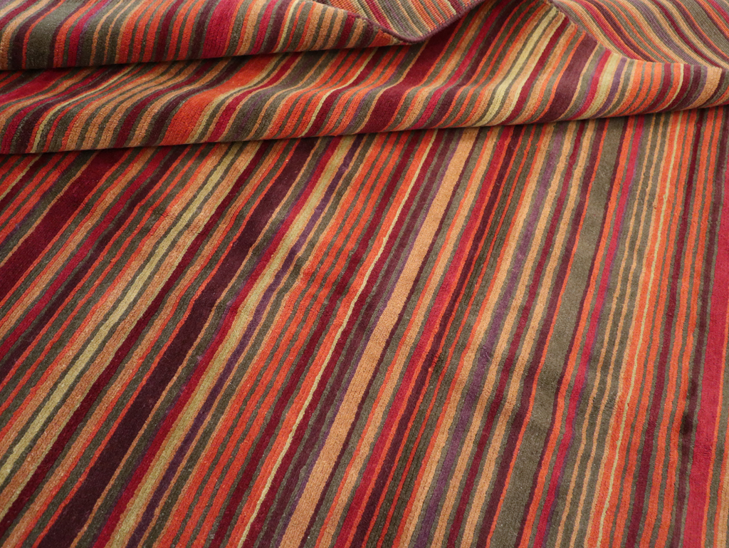 Modern Tibetan Room Size Carpet, No.30602 - Galerie Shabab