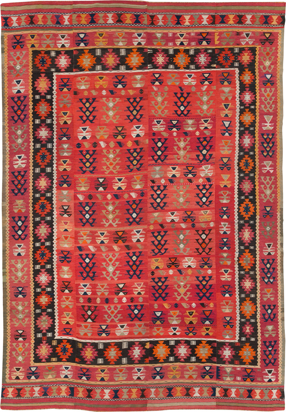 Vintage Turkish Kilim, No.30604 - Galerie Shabab