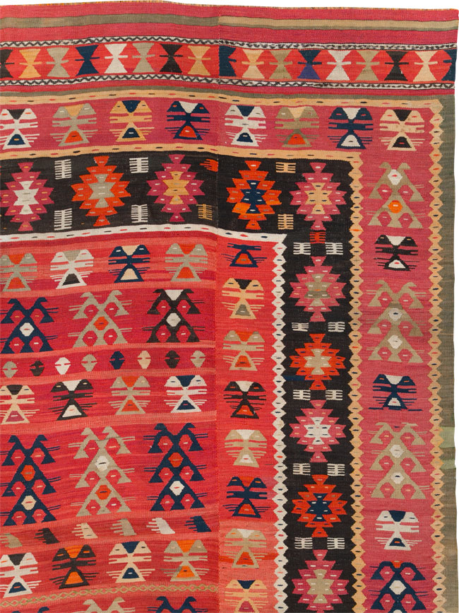 Vintage Turkish Kilim, No.30604 - Galerie Shabab