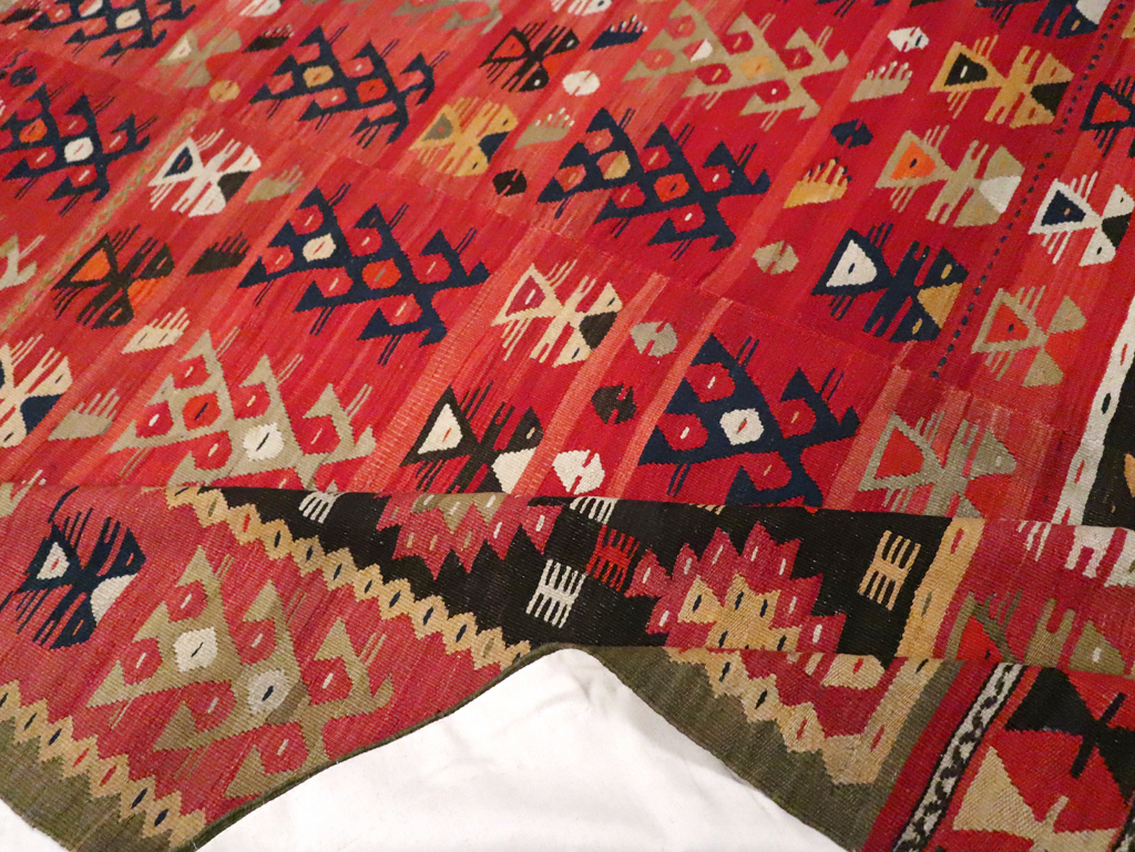 Vintage Turkish Kilim, No.30604 - Galerie Shabab