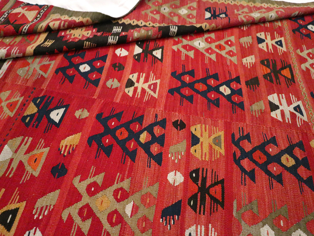 Vintage Turkish Kilim, No.30604 - Galerie Shabab