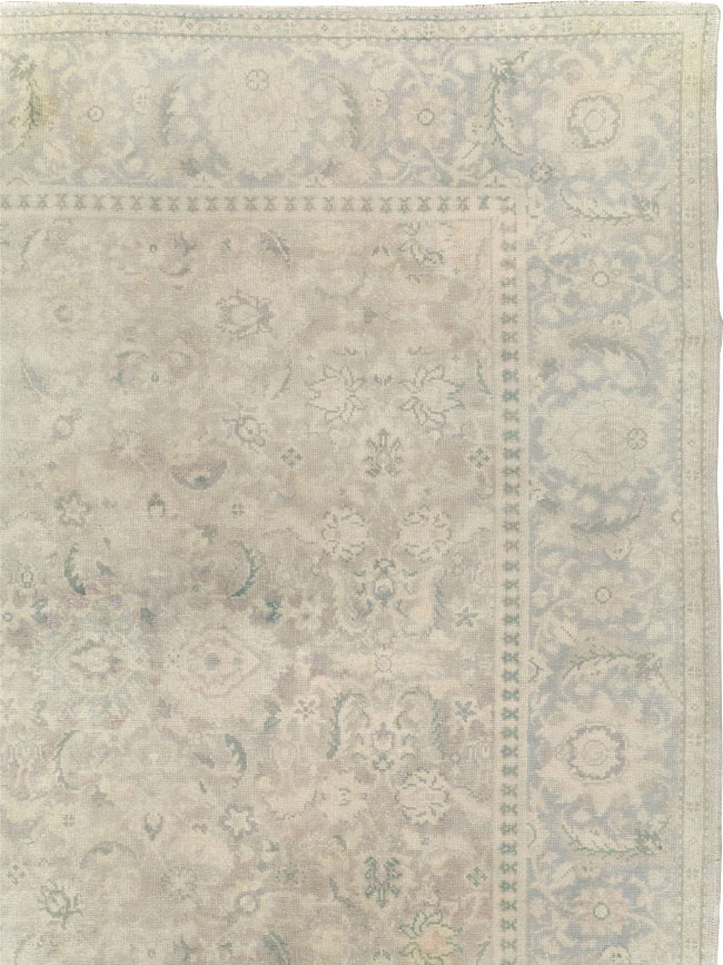 Vintage Turkish Oushak Oversize Carpet, No.30606 - Galerie Shabab