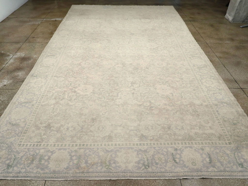 Vintage Turkish Oushak Oversize Carpet, No.30606 - Galerie Shabab
