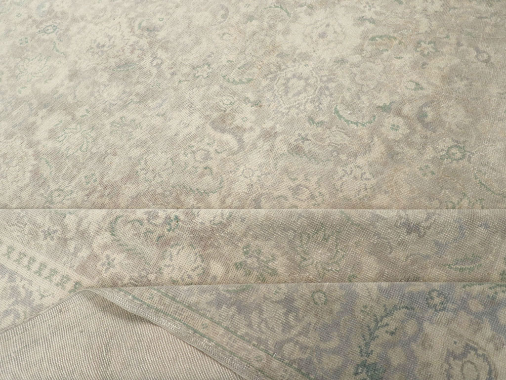 Vintage Turkish Oushak Oversize Carpet, No.30606 - Galerie Shabab