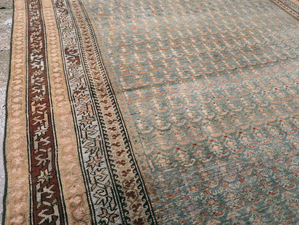 Antique Persian Kurd Large Gallery Carpet, No.30610 - Galerie Shabab