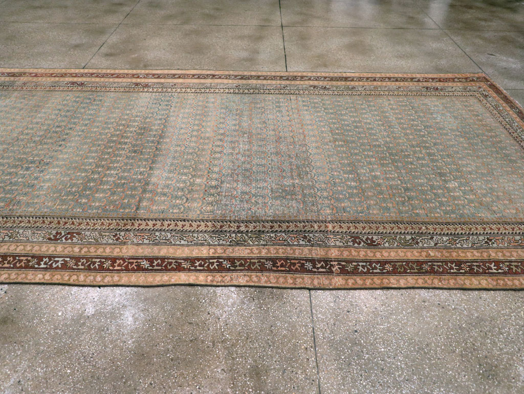 Antique Persian Kurd Large Gallery Carpet, No.30610 - Galerie Shabab