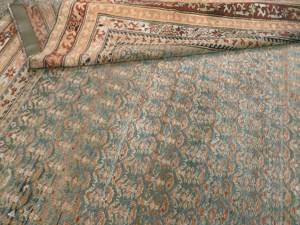 Antique Persian Kurd Large Gallery Carpet, No.30610 - Galerie Shabab