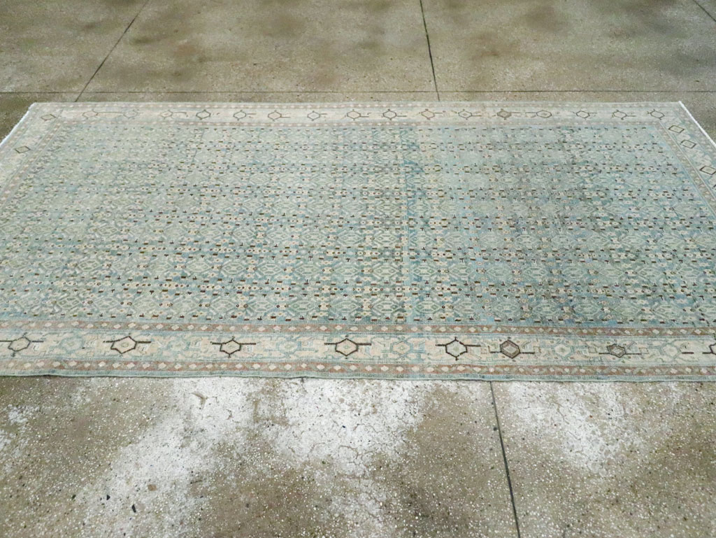 Antique Persian Senneh Malayer Carpet, No.30611 - Galerie Shabab