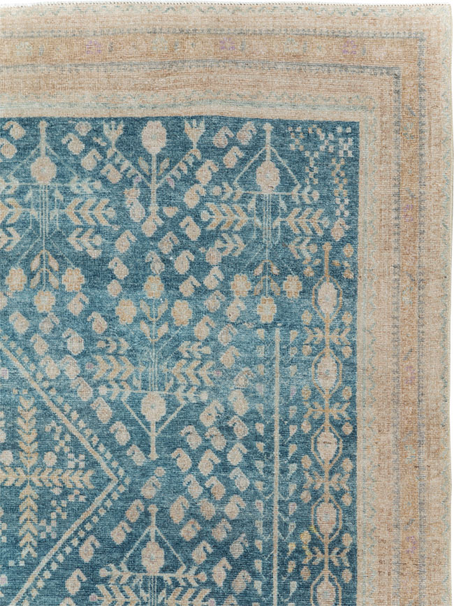 Vintage Persian Afshar Accent Rug, No.30612 - Galerie Shabab