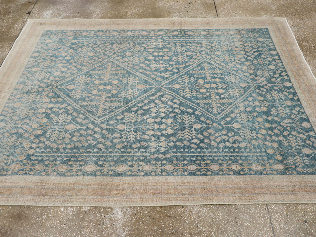 Vintage Persian Afshar Accent Rug, No.30612 - Galerie Shabab
