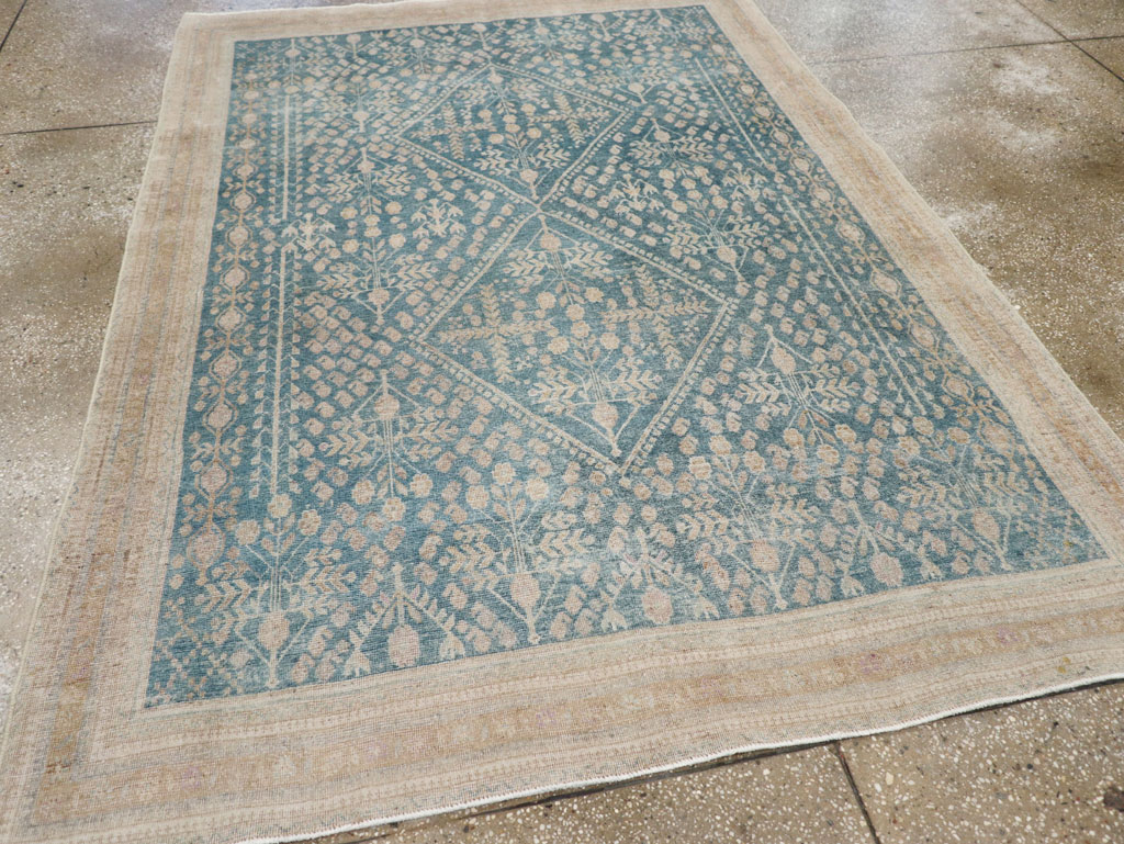 Vintage Persian Afshar Accent Rug, No.30612 - Galerie Shabab