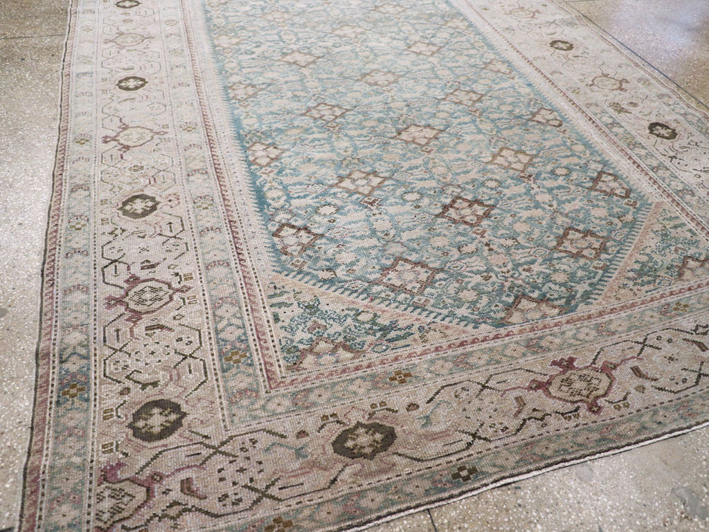 Antique Persian Malayer Gallery Carpet, No.30613 - Galerie Shabab