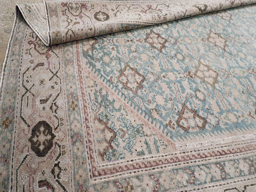 Antique Persian Malayer Gallery Carpet, No.30613 - Galerie Shabab