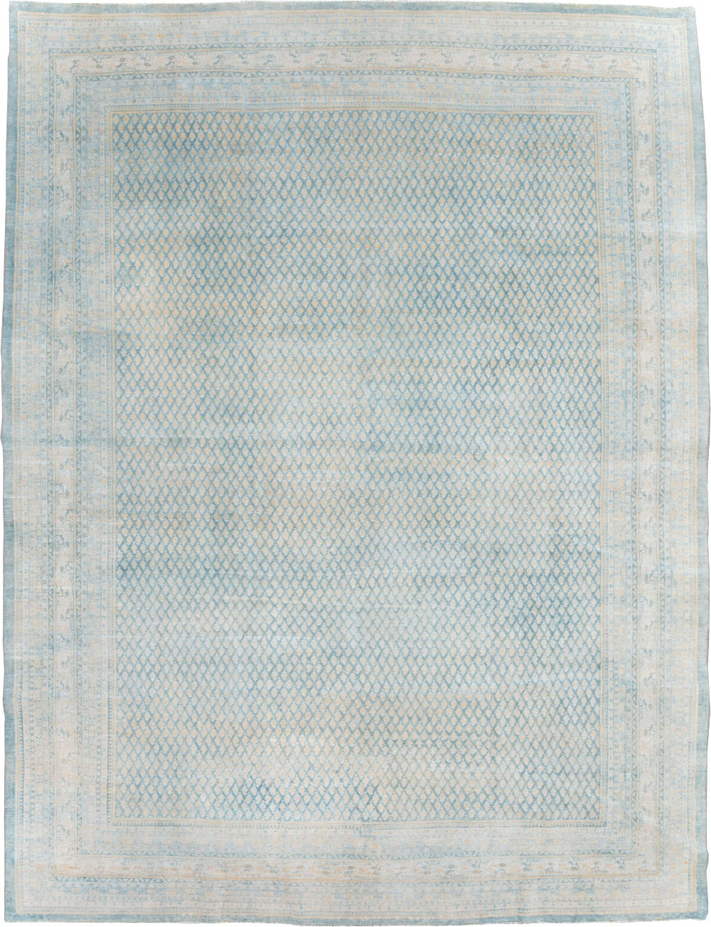 Vintage Persian Mir Carpet, No.30615 - Galerie Shabab