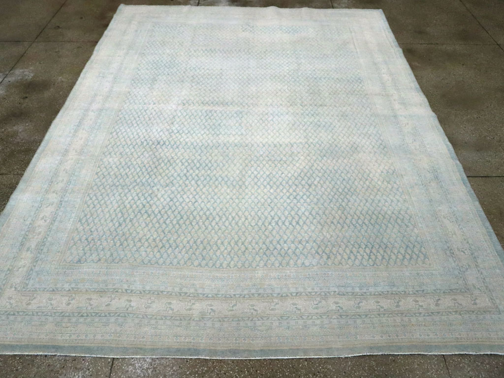 Vintage Persian Mir Carpet, No.30615 - Galerie Shabab