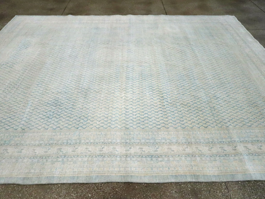 Vintage Persian Mir Carpet, No.30615 - Galerie Shabab
