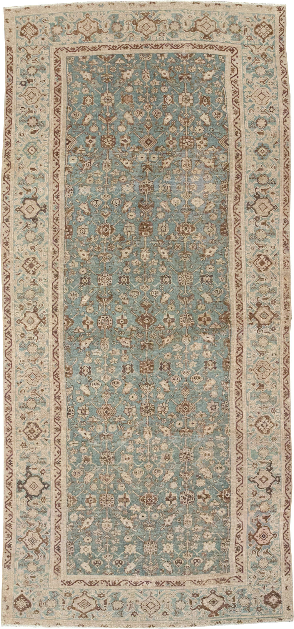 Antique Persian Malayer Gallery Rug, No.30616 - Galerie Shabab