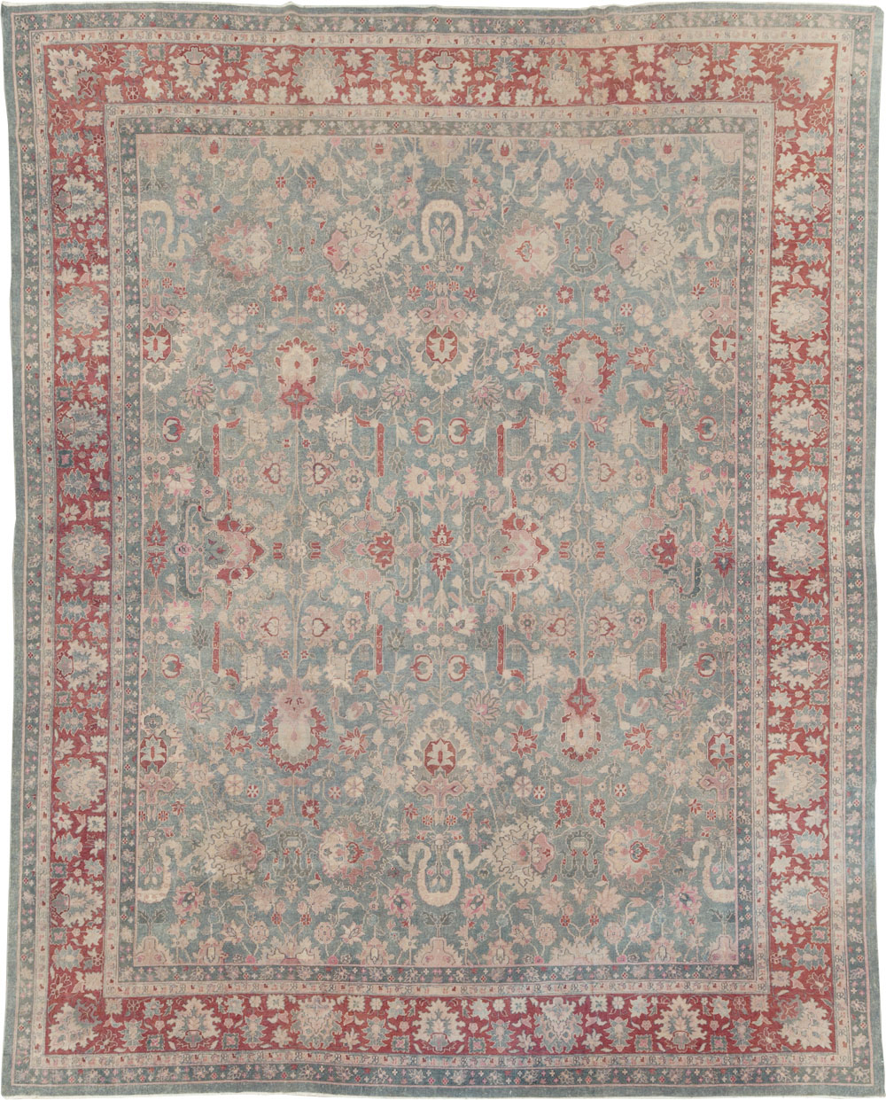 Vintage Indian Lahore Room Size Carpet, No.30620 - Galerie Shabab