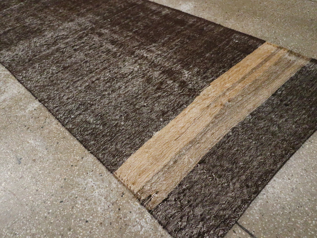 Vintage Turkish Flatweave Kilim Long Runner, No.30624 - Galerie Shabab