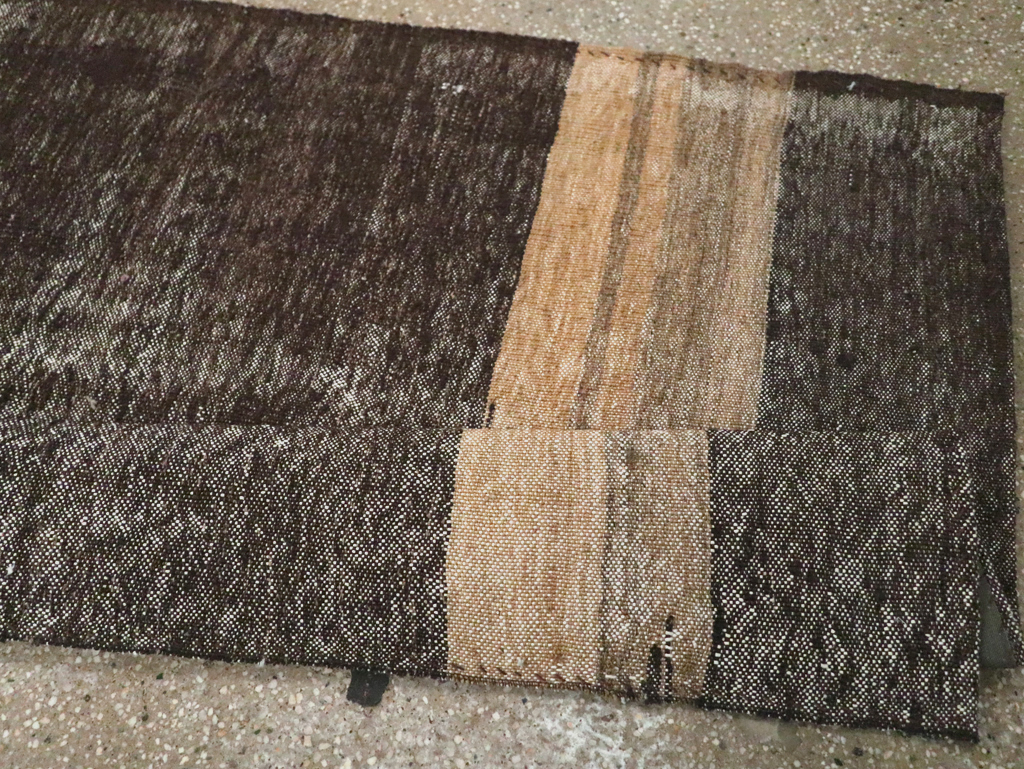 Vintage Turkish Flatweave Kilim Long Runner, No.30624 - Galerie Shabab