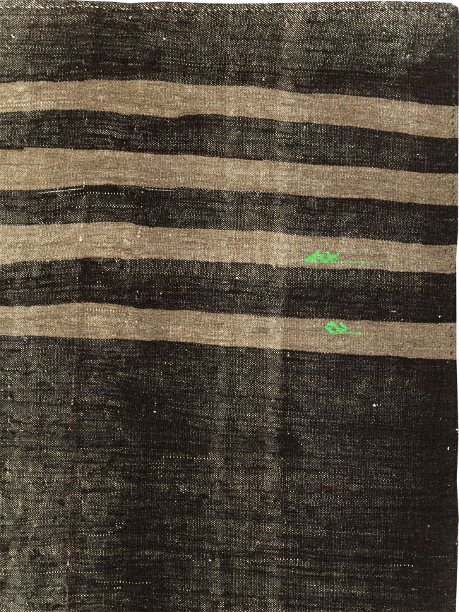 Vintage Turkish Flatweave Kilim Room Size Carpet, No.30625 - Galerie Shabab