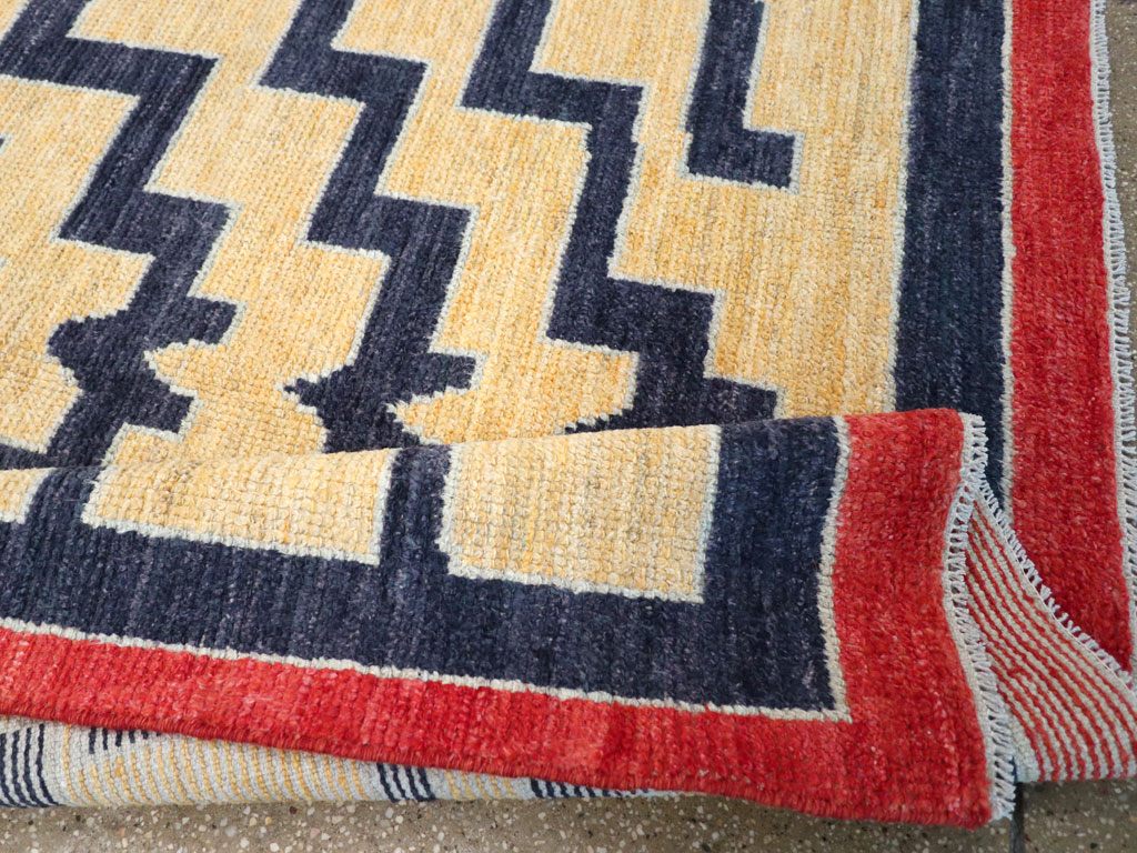 Contemporary Turkish Tulu Accent Rug, No.30627 - Galerie Shabab